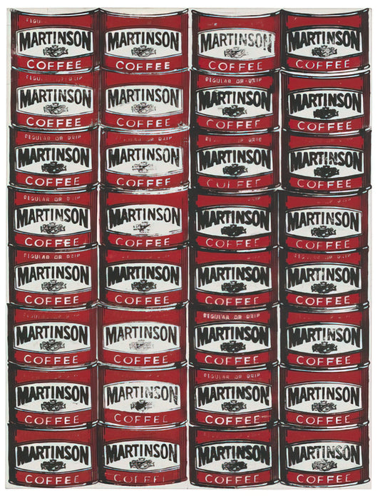 Supreme Court Warhol: How the Artist's Legacy Was Shaped by Legal Battles - Martinson Coffee by Andy Warhol