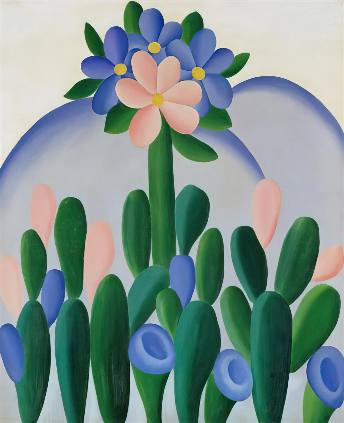 Tarsila do Amaral Reproduction: The Art of Capturing Brazilian Modernism - Manacá by Tarsila do Amaral