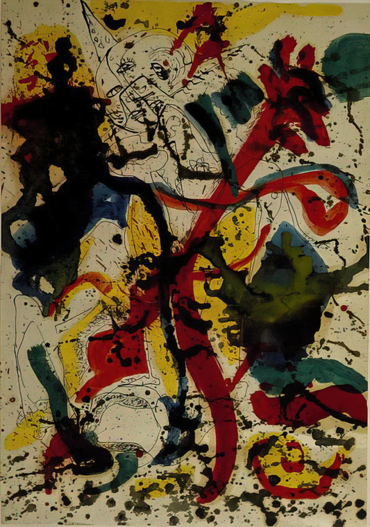 The Accountant: Jackson Pollock's Early Figurative Painting and Its Journey to Abstraction - UNTITLED 1944 by Jackson Pollock