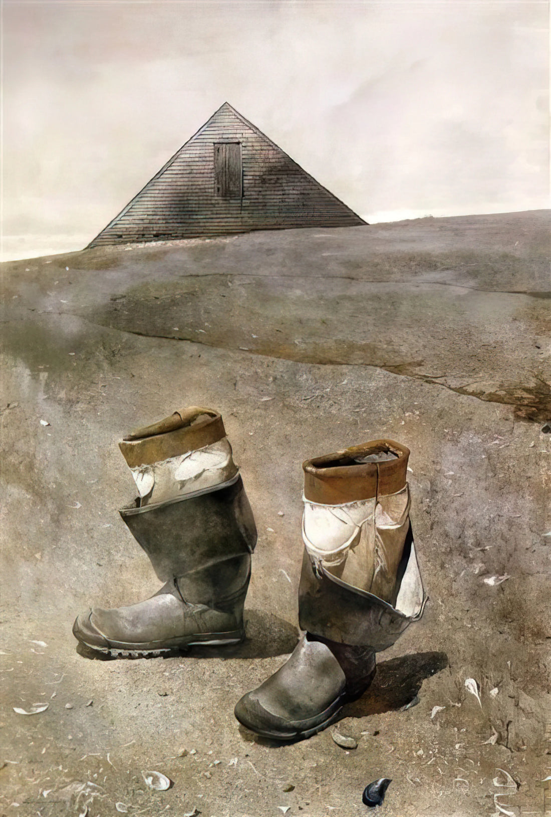 The Andrew Wyeth Collection: A Curator's Guide to His Enduring Artistic Legacy - SEA BOOTS by Andrew Wyeth
