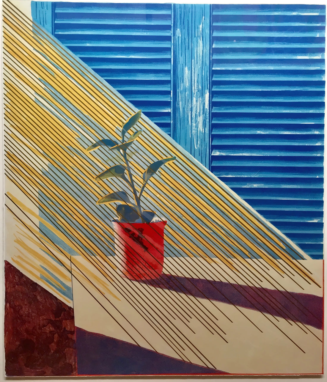 The Arrival of Spring in Woldgate, East Yorkshire: A Landscape of Light and Renewal - David Hockney by David Hockney