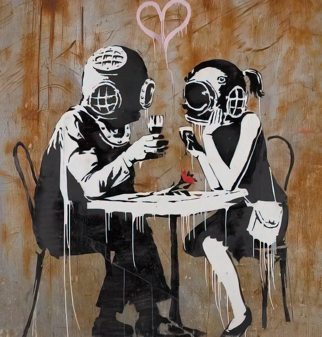 The Art of Banksy Poster: Decoding the Iconography of Anonymous Street Art - THINK TANK 2003 by Banksy