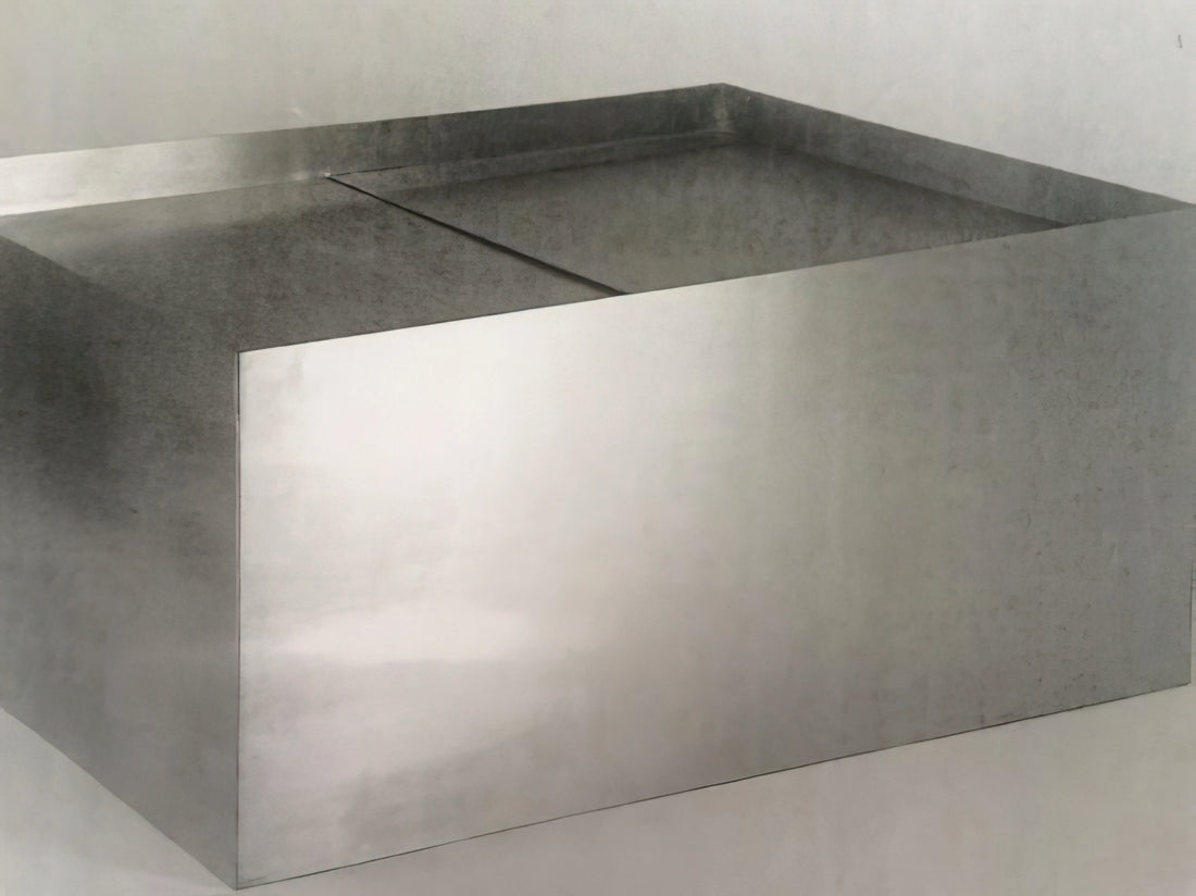 The Artist's Studio: Donald Judd and the Birth of Minimalist Space - Untitled Double Coffee Table - 1971 by Donald Judd