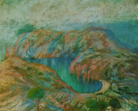 The Best Work of Salvador Dalí: A Curated Exploration of His Most Iconic Masterpieces - CALANQUE JONCULS CADAQUES by Salvador Dali
