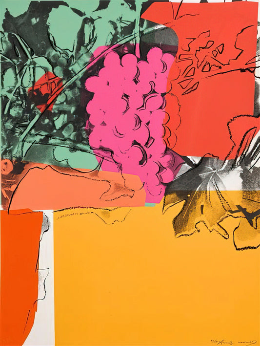 The Big C and Andy Warhol: A Profound Exploration of Mortality and Artistic Legacy - Grapes #1 by Andy Warhol