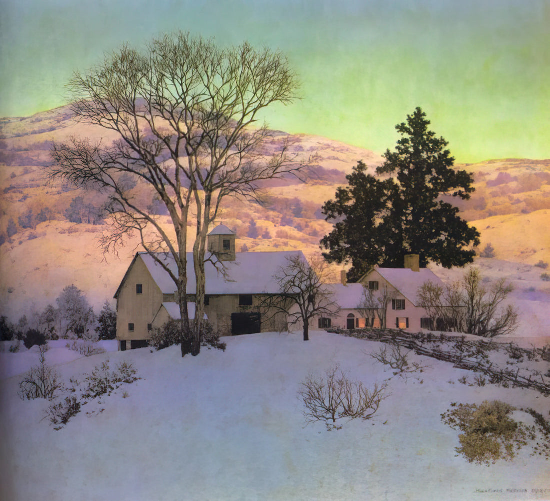 The Definitive Guide to Maxfield Parrish Prints: Iconic Works and Collector Insights - Afterglow by Maxfield Parrish