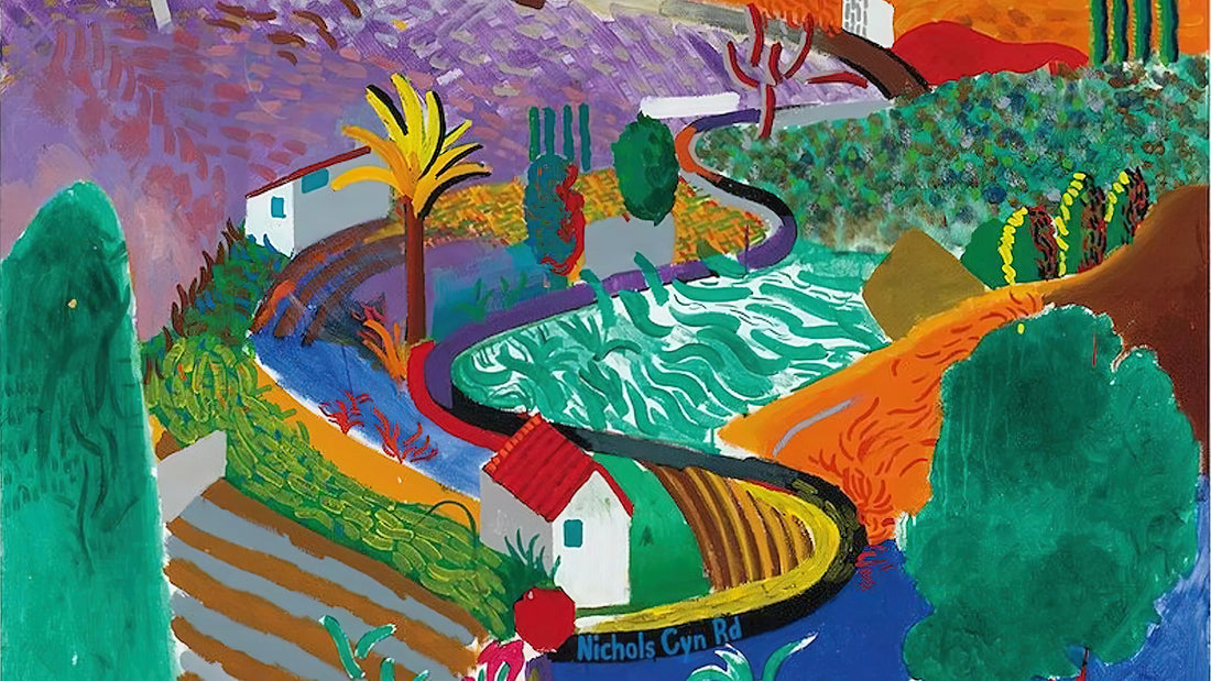The Enduring Allure of the Hockney Poster: A Masterclass in Modern Art and Design - David Hockney by David Hockney