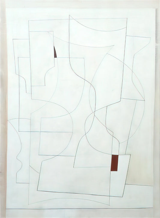 The Enduring Legacy of Ben Nicholson Artwork: A Journey into Modern Abstraction - July 27-53 ivory - 1953 by Ben Nicholson