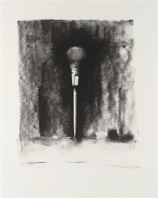 The Enduring Pulse of Art: Exploring Jim Dine Hearts 1970 - UNTITLED FROM TEN WINTER TOOLS 1973 3 by Jim Dine