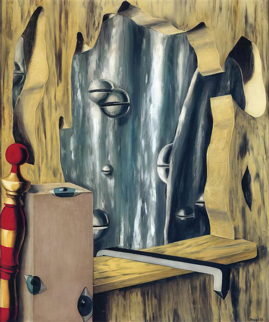 The Heartstrings: How René Magritte's Surrealism Tugs at Our Emotional Core - THE SILVER GAP 1926 by Rene Magritte