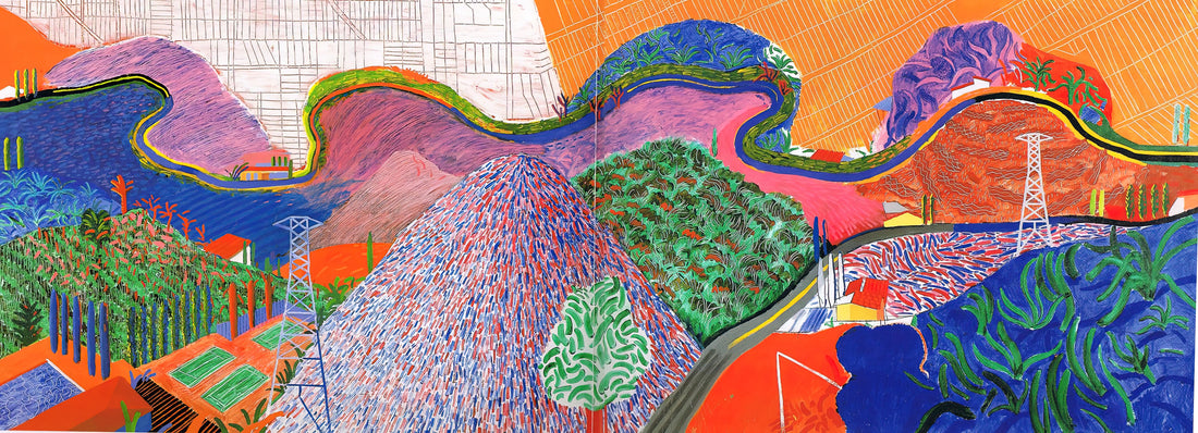 The Hockney Dachshund Print: A Joyful Icon of Contemporary Art - David Hockney by David Hockney