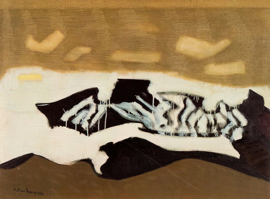 The Lasting Influence of a Modernist Vision: Milton Avery Reviews and Critical Legacy - Breaking Sea - 1952 by Milton Avery