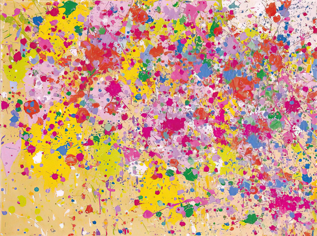 The Lyrical World of Wallace Ting: A RedKalion Curator's Deep Dive - Sweet Milky Way - 1969 by Walasse Ting