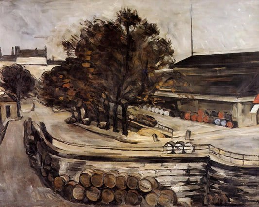 The Most Famous Cézanne Paintings: A Curator's Guide to His Masterpieces - The Wine Market at Jussieu by Paul Cézanne