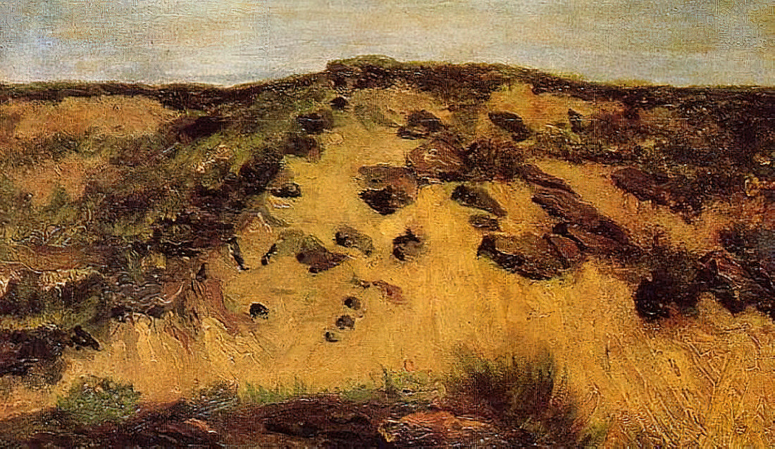 The Potato Eaters Print: Vincent van Gogh's Masterpiece of Rural Humanity - Dunes by Vincent van Gogh