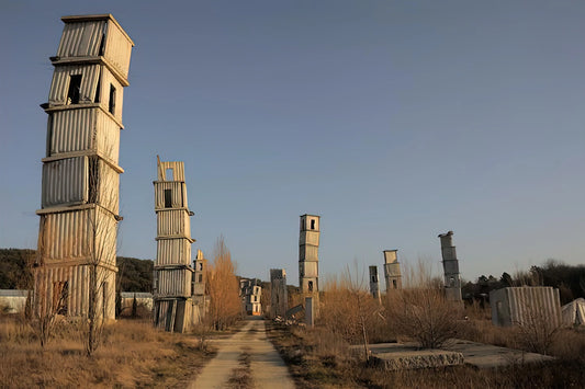The Profound World of Anselm Kiefer: Understanding His Monumental Paintings - KIEFER S STUDIO COMPLEX AT BARJAC IN SOUTHERN FRANCE 2012 by Anselm Kiefer