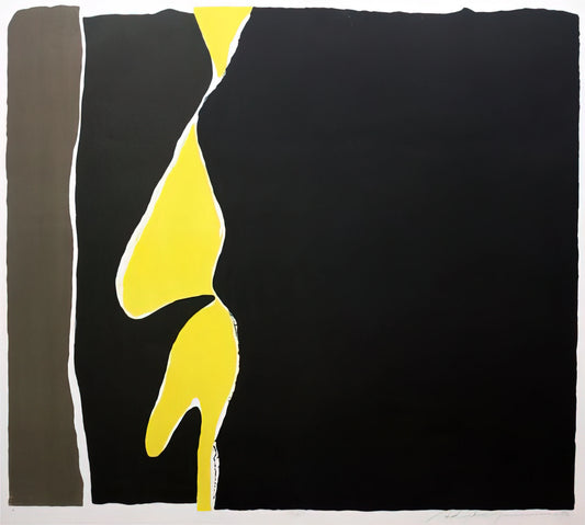 The Quiet Power of Texture: Selecting an Adja Yunkers Reproduction for the Modern Collector - Hommage to the First Monk Immolating Himself in Saigon - 1966 by Adja Yunkers