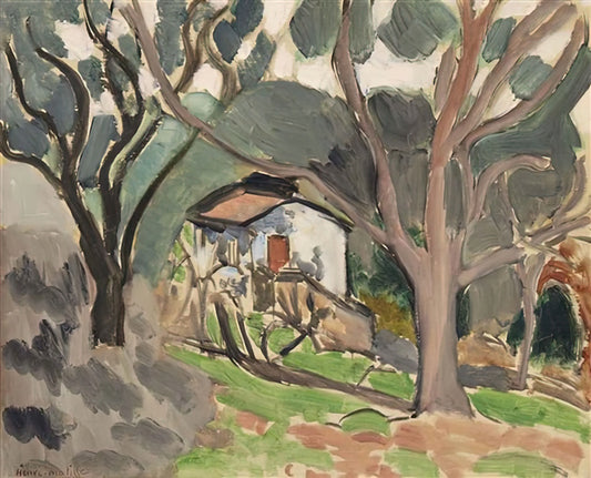 The Revolutionary Art of Henri Matisse: A Journey Through Color, Form, and Modern Mastery - LA MAISONNETTE 1919 by Henri Matisse