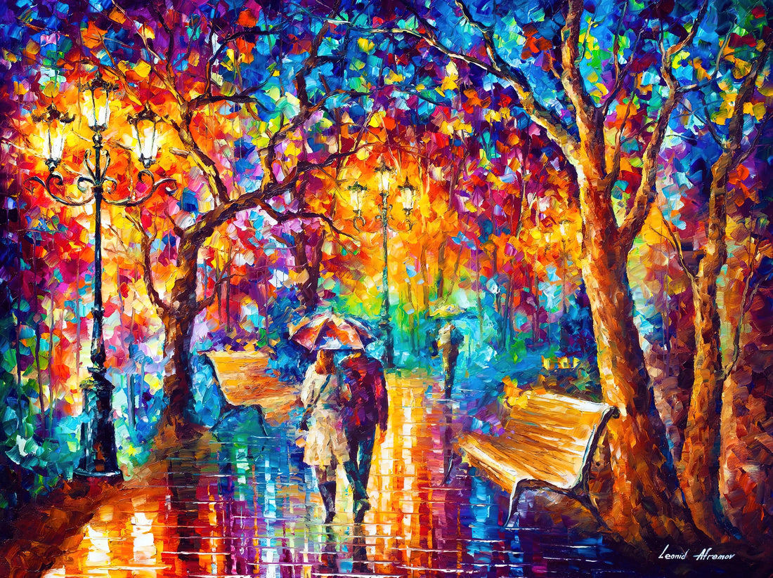 The Vibrant World of Leonid Afremov: A Collector's Guide to His Iconic Poster Art - Leonid Afremov by Leonid Afremov