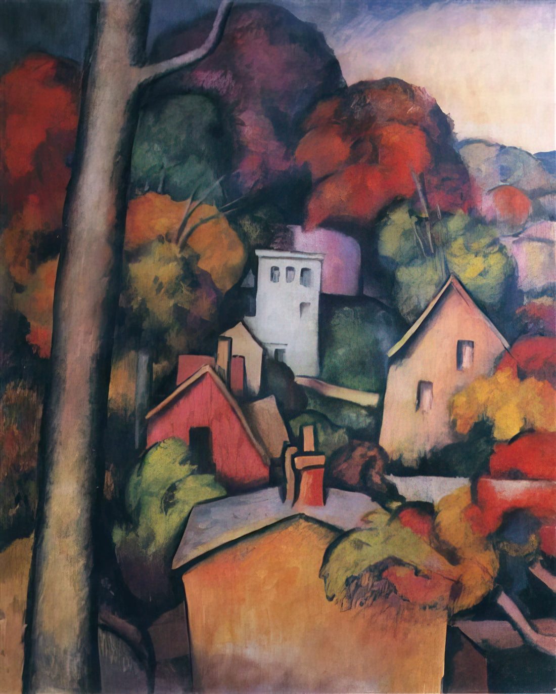 Thomas Hart Benton Etchings: The Graphic Mastery of an American Icon - UPPER MANHATTAN by Thomas Hart Benton