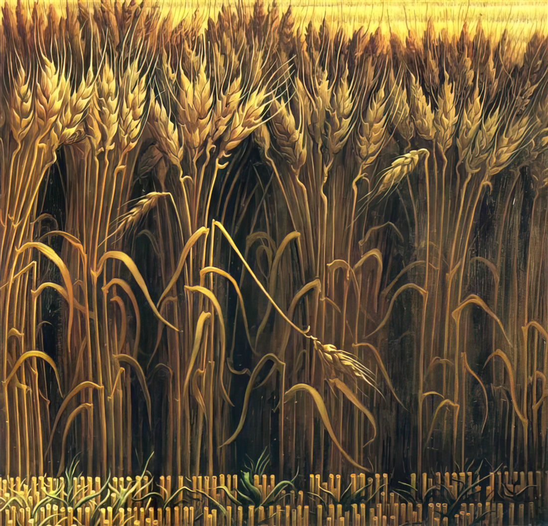Thomas Hart Benton Lithographs Signed: A Collector's Guide to Authenticity and Value - WHEAT by Thomas Hart Benton