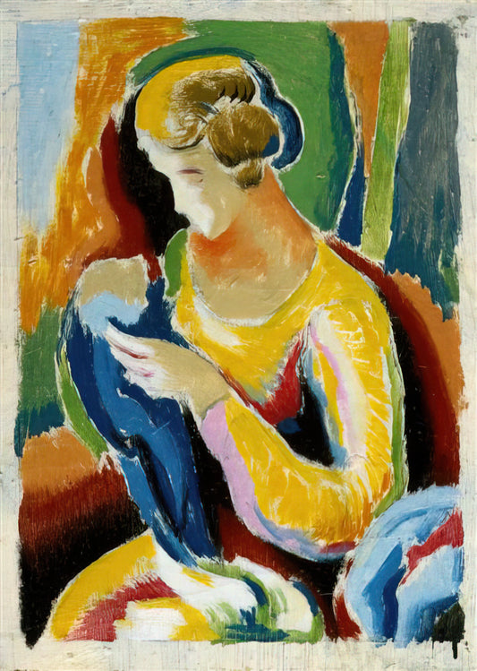 Thomas Hart Benton Lithographs: A Collector's Guide to the American Regionalist Master - WOMAN 1920 by Thomas Hart Benton