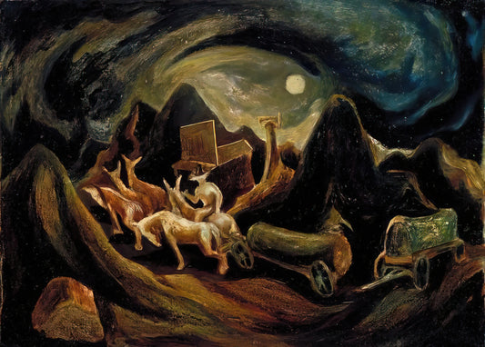 Understanding Jackson Pollock: The Revolutionary Force Behind Abstract Expressionism - GOING WEST 1935 1 by Jackson Pollock