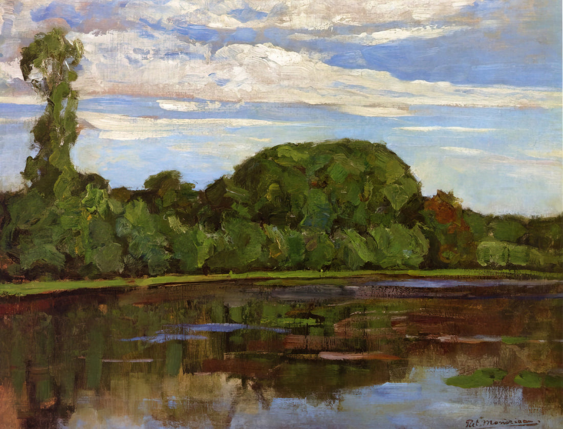 Understanding Piet Mondrian Art Price: A Collector's Guide to Value and Investment - Geinrust Farm with Isolated Tree by Piet Mondrian