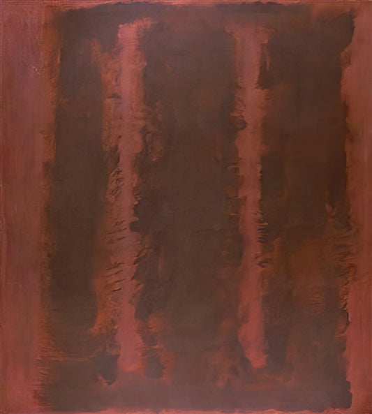 Understanding the Mark Rothko Orange and Yellow Price: A Deep Dive into Luminous Masterpieces - Black on Maroon - 1958 by Mark Rothko