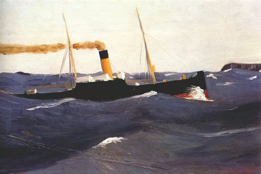 Unpacking the Quiet Drama: An Expert Analysis of Edward Hopper's 'Cape Cod Morning' - Tramp Steamer by Edward Hopper