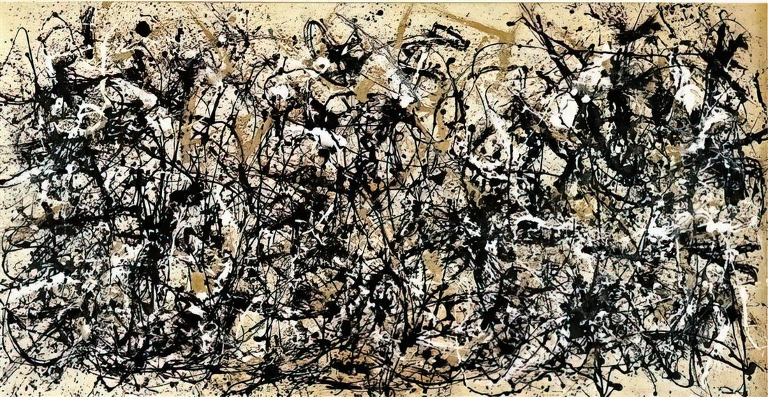 Unveiling Jackson Pollock's Best Works: A Deep Dive into Abstract Expressionism - NOT_DETECTED_185311 by Jackson Pollock