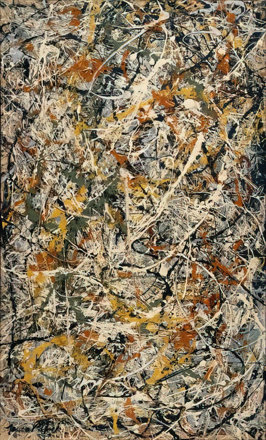 Unveiling the Canvas: Exploring the Most Famous Paintings of Jackson Pollock - NUMBER 3 1 by Jackson Pollock