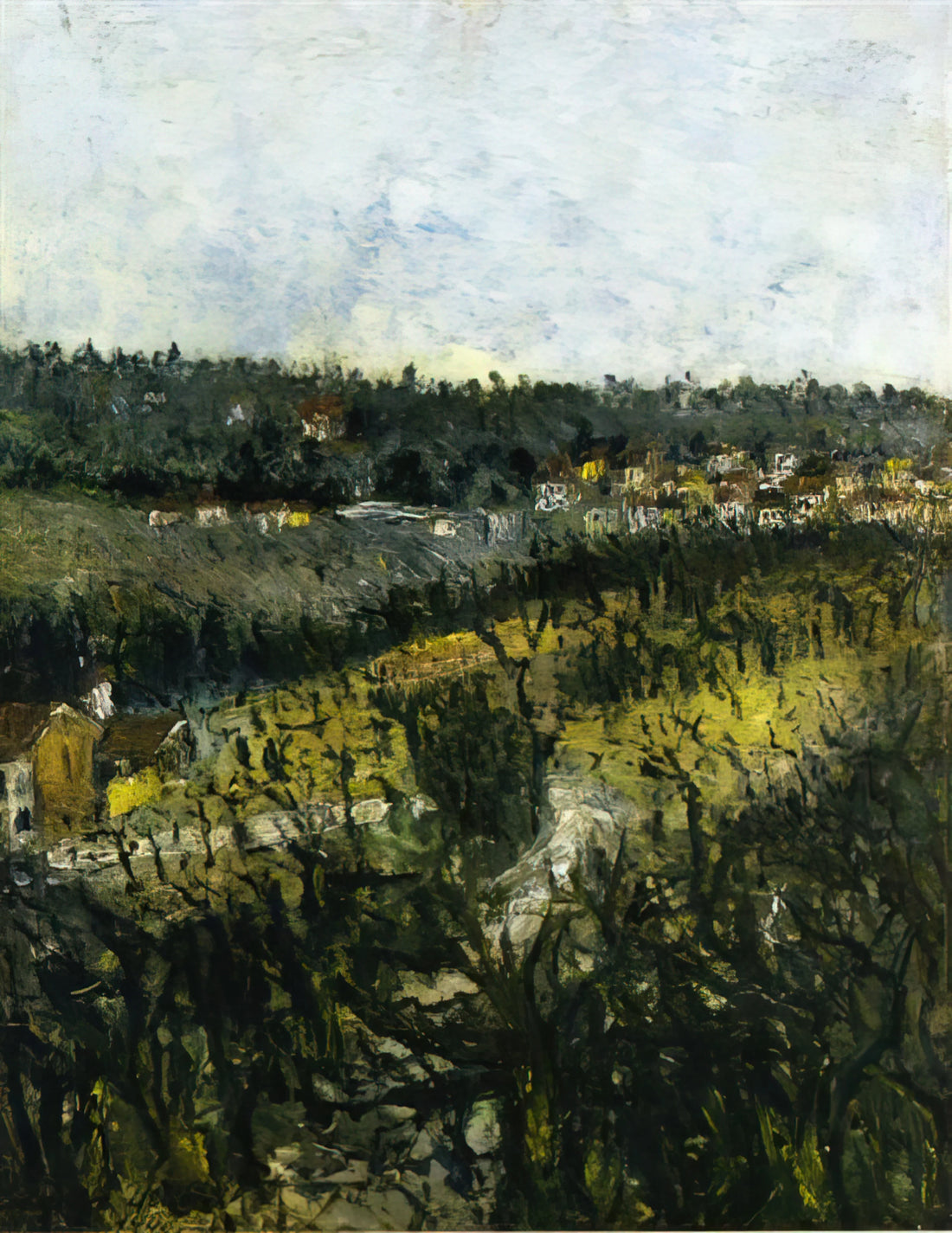 Utrillo & Suzanne Valadon: The Bohemian Mother-Son Duo Who Redefined Montmartre - NEAR MONTMAGNY by Maurice Utrillo