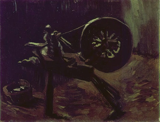 Van Gogh Landscape: A Journey Through the Artist's Vision of Nature - Bobbin Winder by Vincent van Gogh