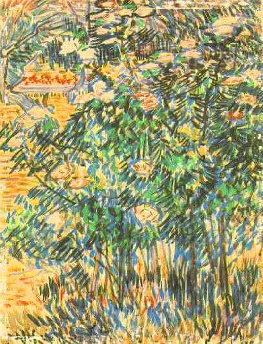 Van Gogh Paintings Posters: A Curator's Guide to Iconic Art Prints - Flowering Shrubs by Vincent van Gogh