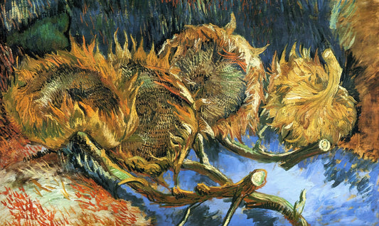 Van Gogh Starry Night Replica: A Collector's Guide to Museum-Quality Art Prints - Still Life with Four Sunflowers by Vincent van Gogh