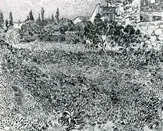 Van Gogh at the Musée d'Orsay: A Curator's Guide to His Masterpieces and Prints - Garden with Flowers by Vincent van Gogh