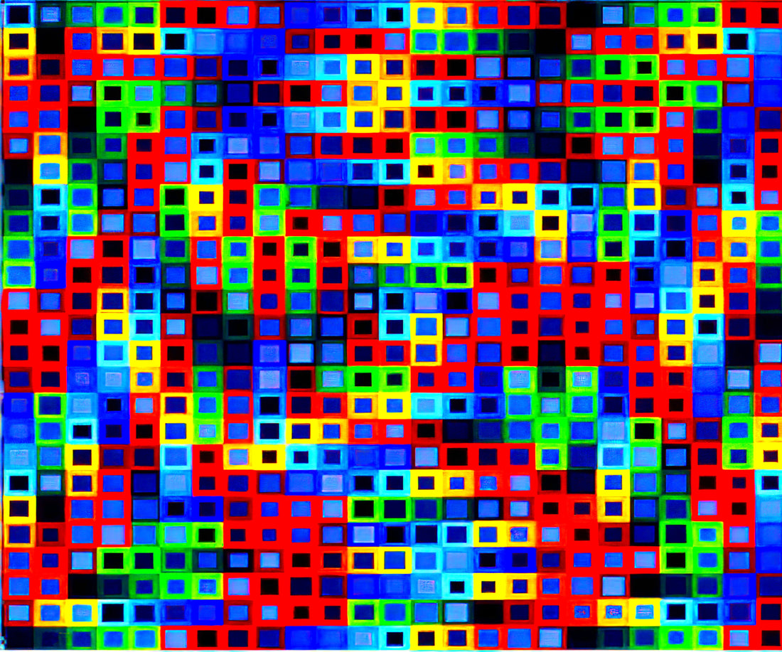 Victor Vasarely Naissances: The Birth of Op Art and the Master's Transformative Works - Orion-K - 1972 by Victor Vasarely