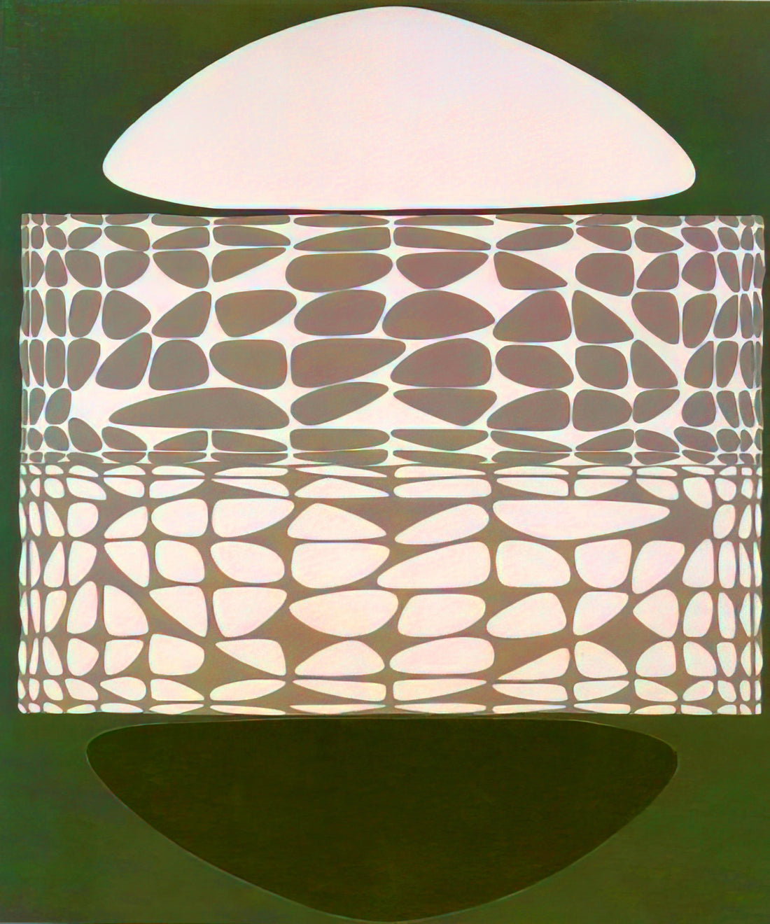 Victor Vasarely Signed Prints: A Collector's Guide to Authenticity and Value - Meandres Belle-Isle - 1951 by Victor Vasarely
