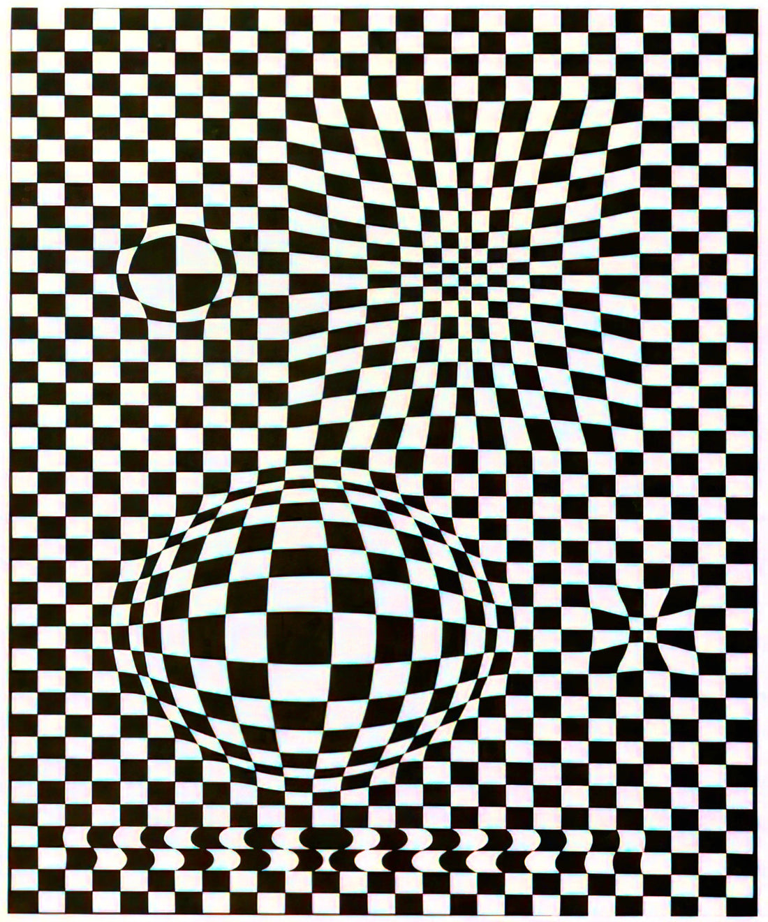 Victor Vasarely Silkscreen: The Op Art Master's Definitive Print Medium - Vega - 1957 by Victor Vasarely