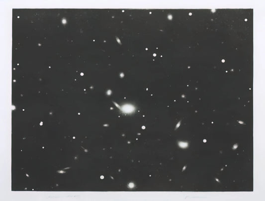 Vija Celmins Sculpture: The Material Poetry of Space and Surface - GALAXY 1975 by Vija Celmins