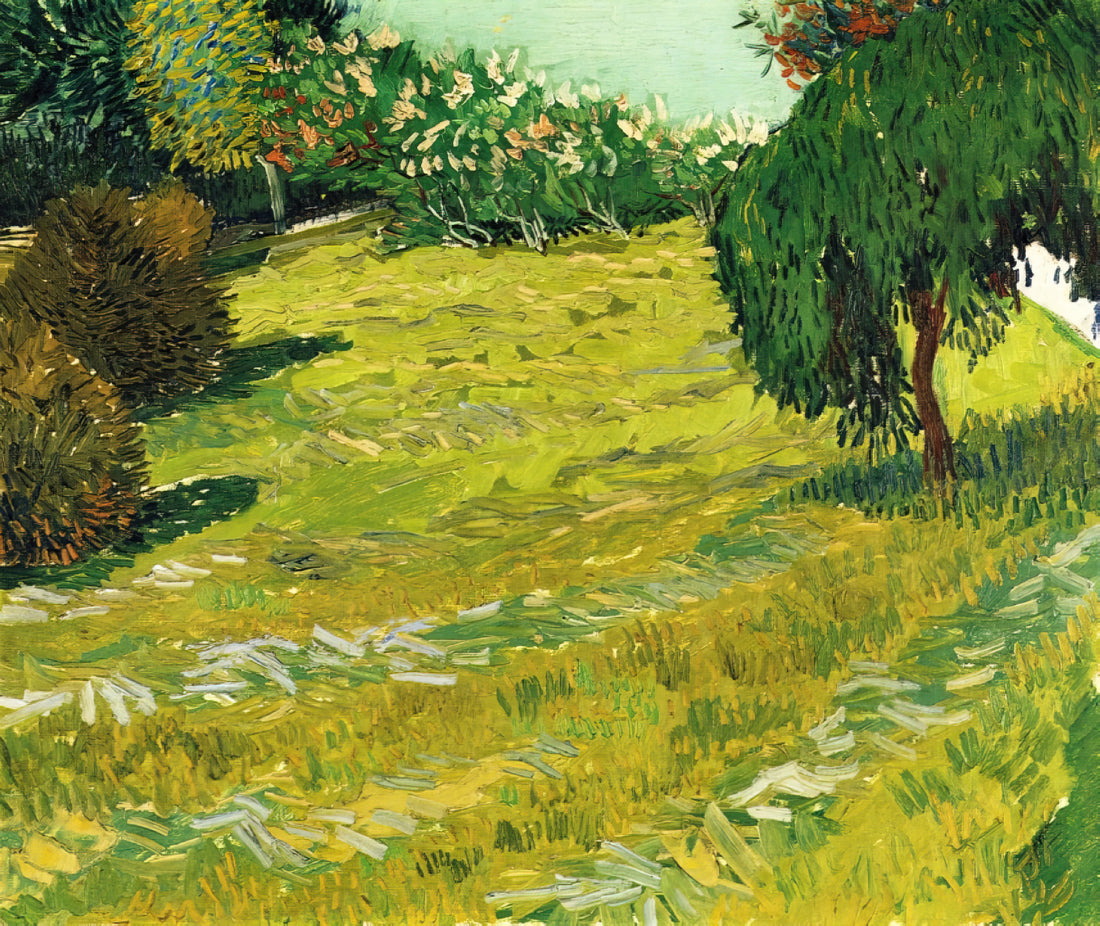 Vincent van Gogh Prints for Sale: A Curator's Guide to Collecting Museum-Quality Reproductions - Garden with Weeping Willow by Vincent van Gogh