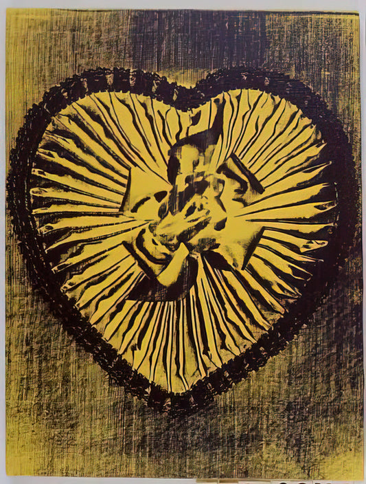 Warhol Chanel No 5 Print: The Intersection of Art, Luxury, and Mass Culture - Yellow Candy Box by Andy Warhol
