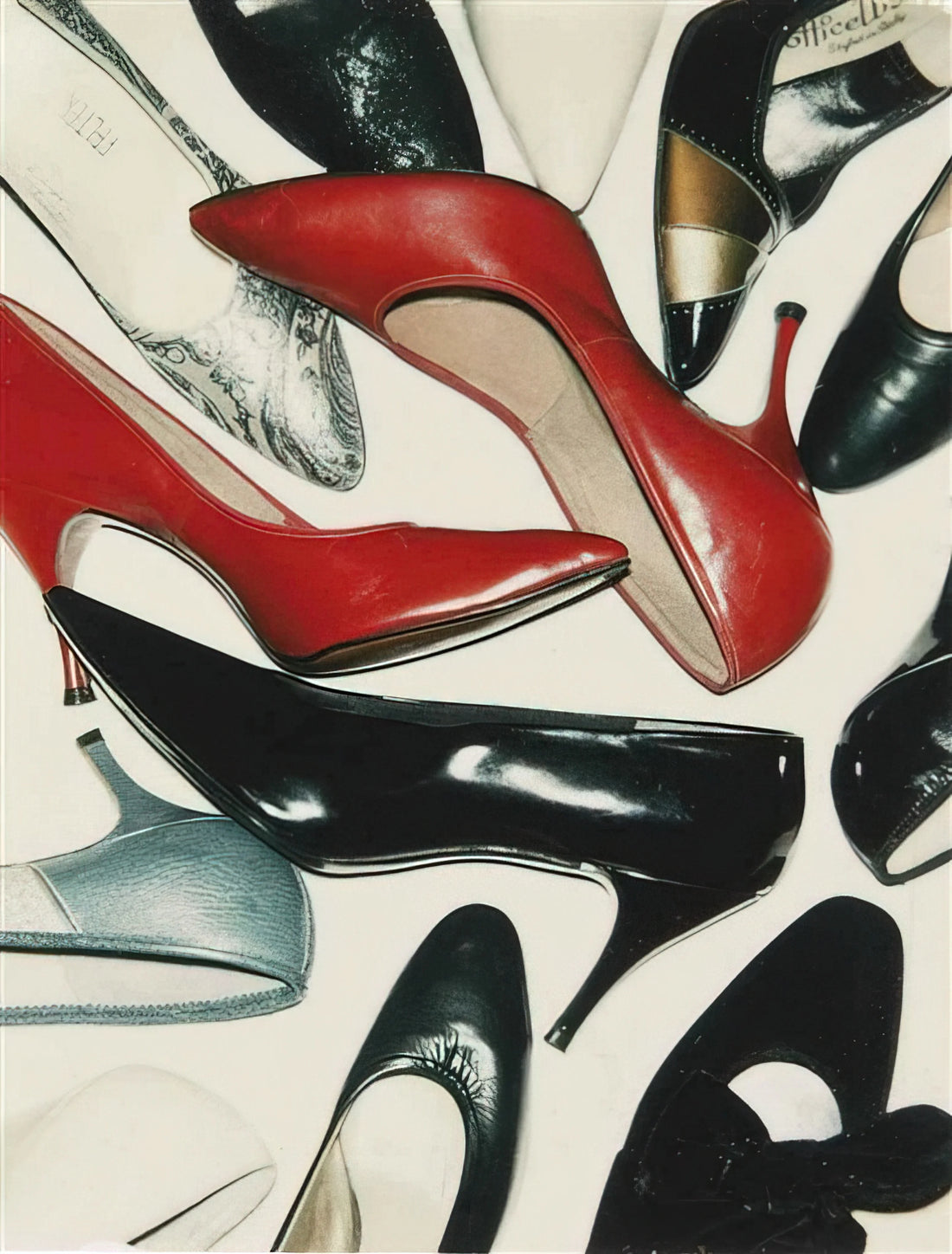 Warhol Dollar Sign Print: The Artist's Iconic Commentary on American Capitalism - Shoes by Andy Warhol
