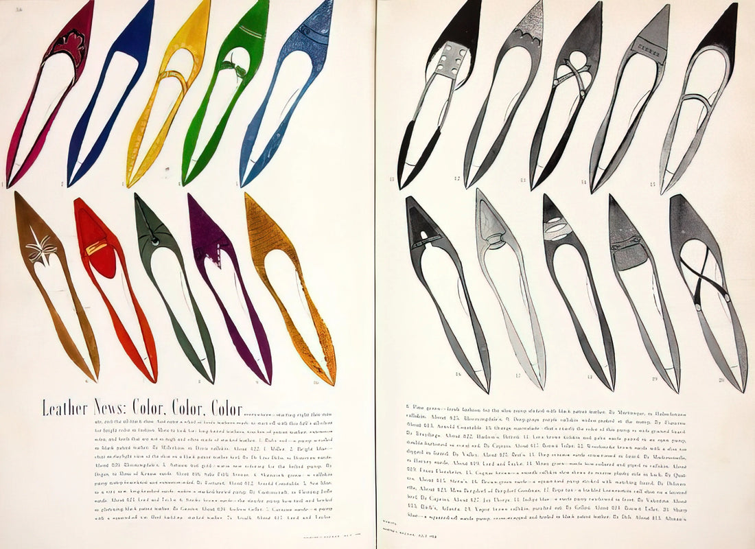 Warhol Revelation: Uncovering the Profound Depth Behind Pop Art's Iconic Surface - Shoe Advertisement for I.Miller  Harper's Bazzar  by Andy Warhol
