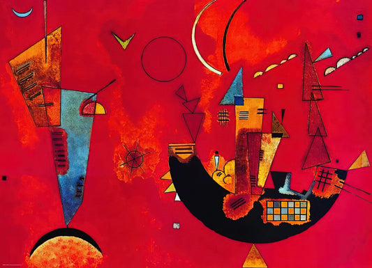 Wassily Kandinsky: The Pioneer of Abstract Art and His Enduring Legacy - MIT UND GEGEN 1929 by Wassily Kandinsky
