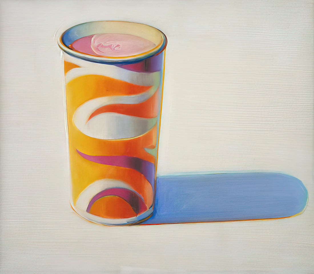 Wayne Thiebaud Retrospective: A Journey Through America's Sweetest Vision - Drink Cup - 1972 by Wayne Thiebaud
