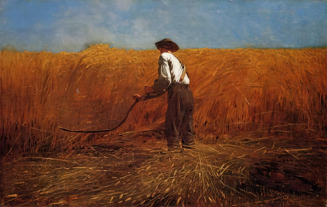 Winslow Homer Complete Works: A Comprehensive Guide to the American Master's Artistic Journey - THE VETERAN IN A NEW FIELD by Winslow Homer