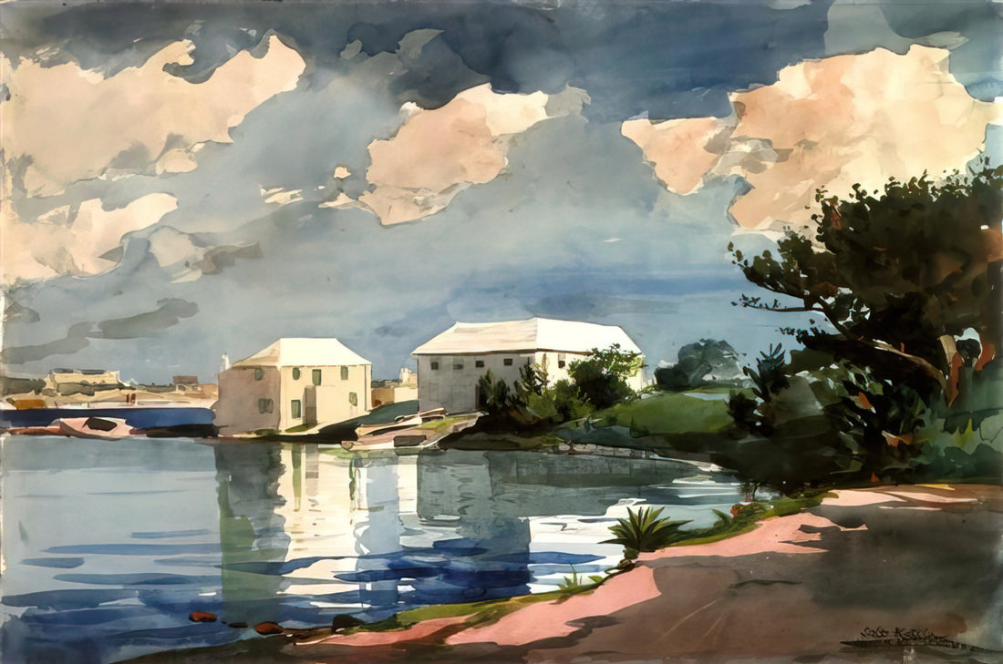 Winslow Homer Prints & Posters: A Collector's Guide to the American Master's Iconic Works - SALT KETTLE BERMUDA by Winslow Homer