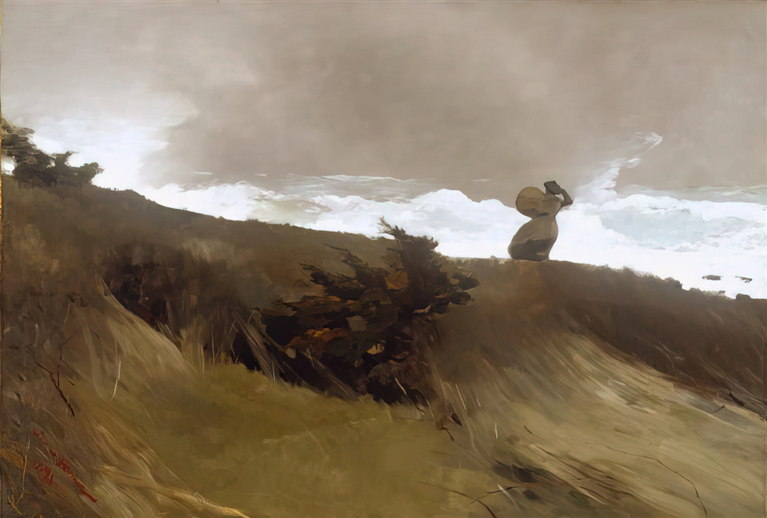 Winslow Homer Reproductions: Capturing the Essence of an American Master - THE WEST WIND by Winslow Homer